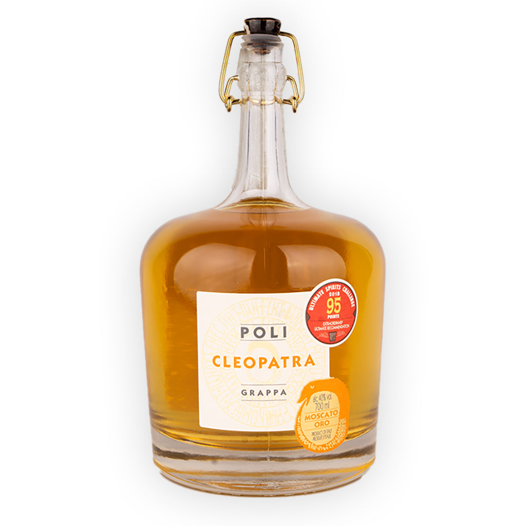 Grappa Poli Cleopatra Moscato Oro