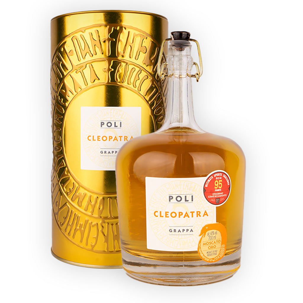 Grappa Poli Cleopatra Moscato Oro