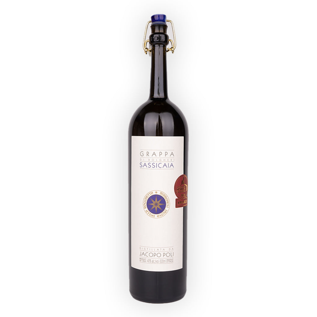 Grappa Poli Sassicaia