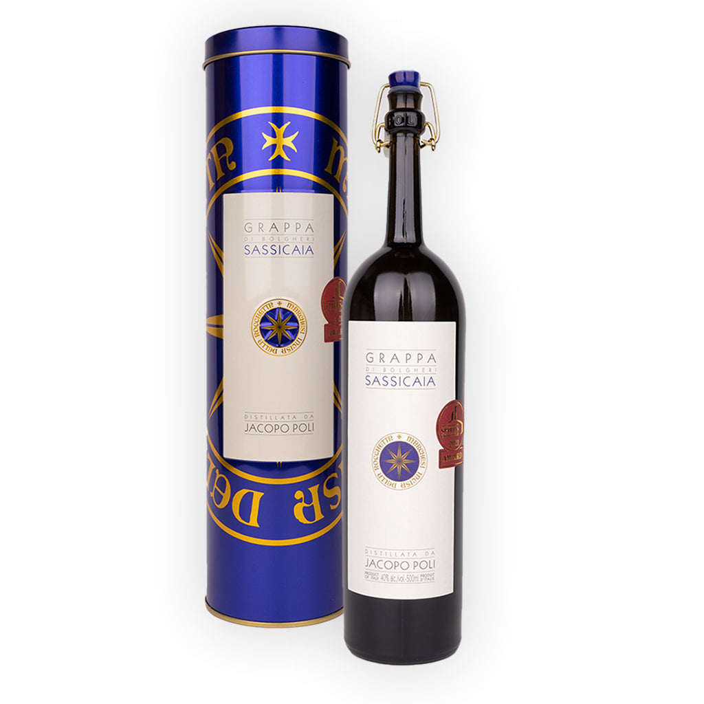 Grappa Poli Sassicaia