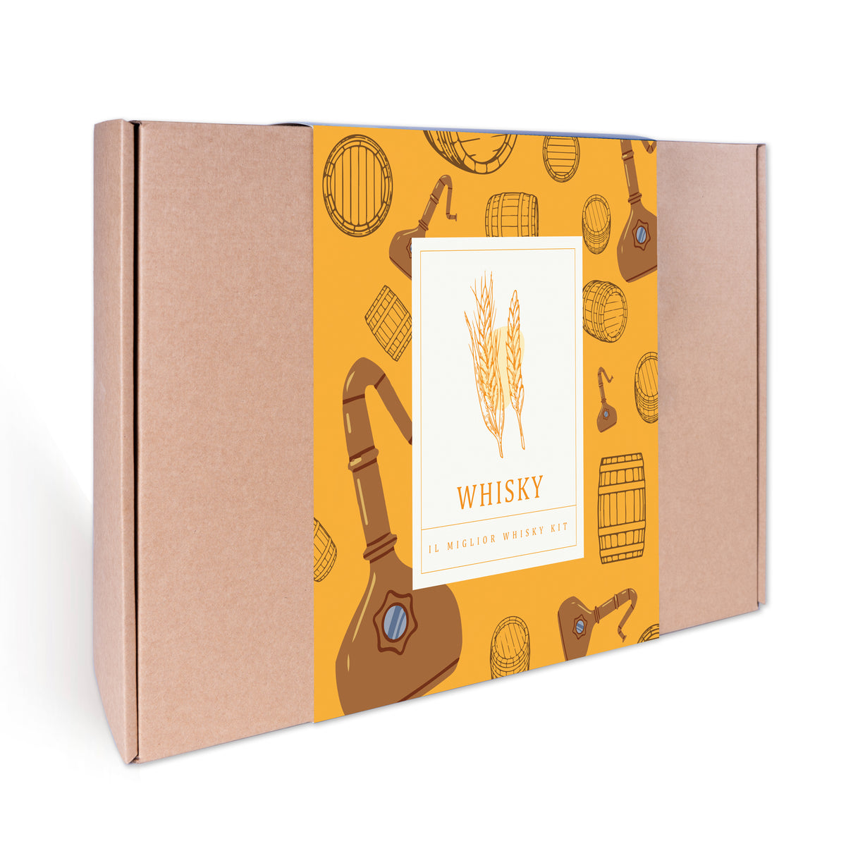 Whisky Kit - 2 Bicchieri, Pipetta & Jug