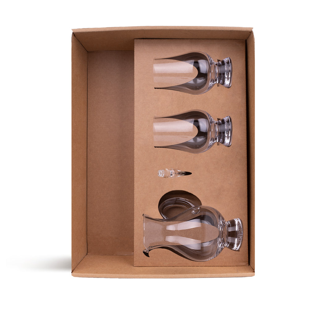 Whisky Kit - 2 Bicchieri, Pipetta & Jug "High"