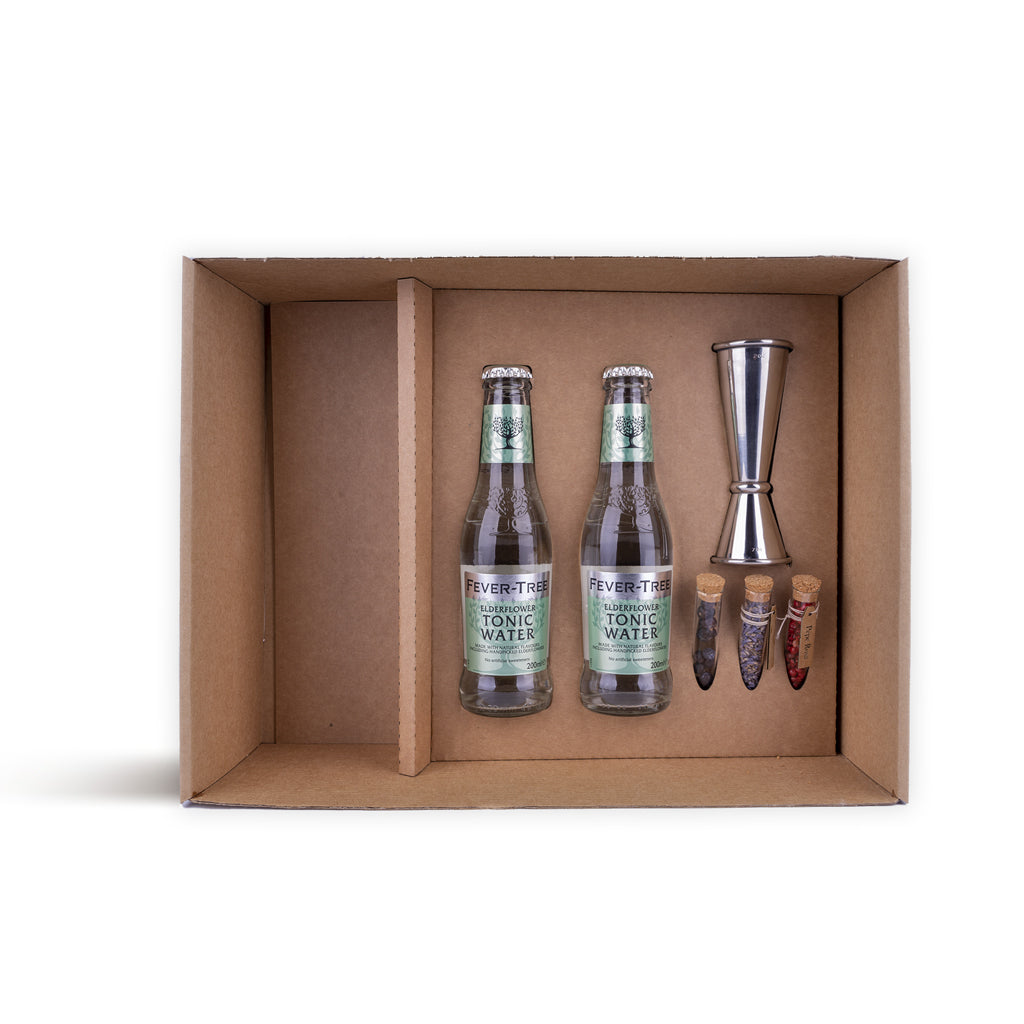 Gin Kit - Tonica, Jigger & Botaniche