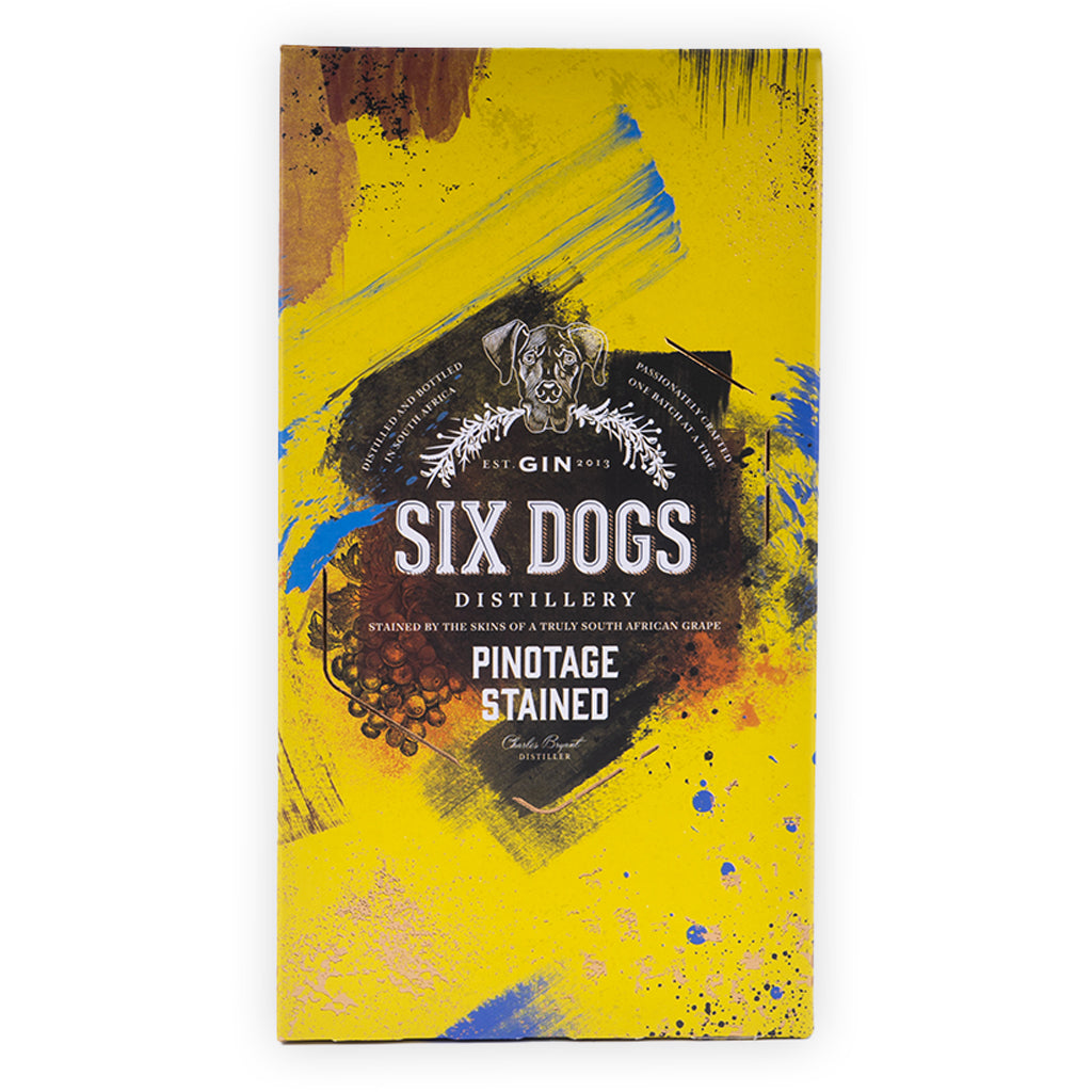 Gin Six Dogs Pinotage Stained