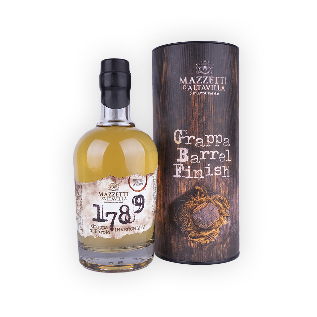 Grappa Mazzetti Barrel Finish 1789 Barolo