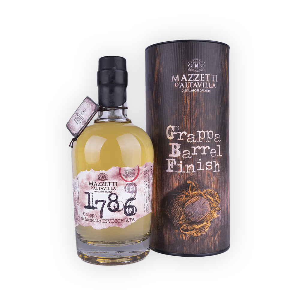 Grappa Mazzetti Barrel Finish 1786 Moscato