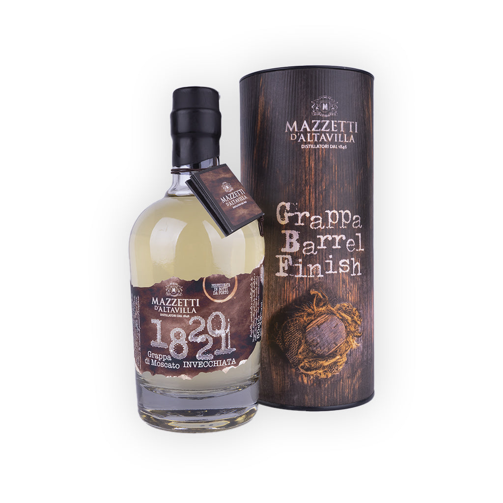 Grappa Mazzetti Barrel Finish Moscato Porto