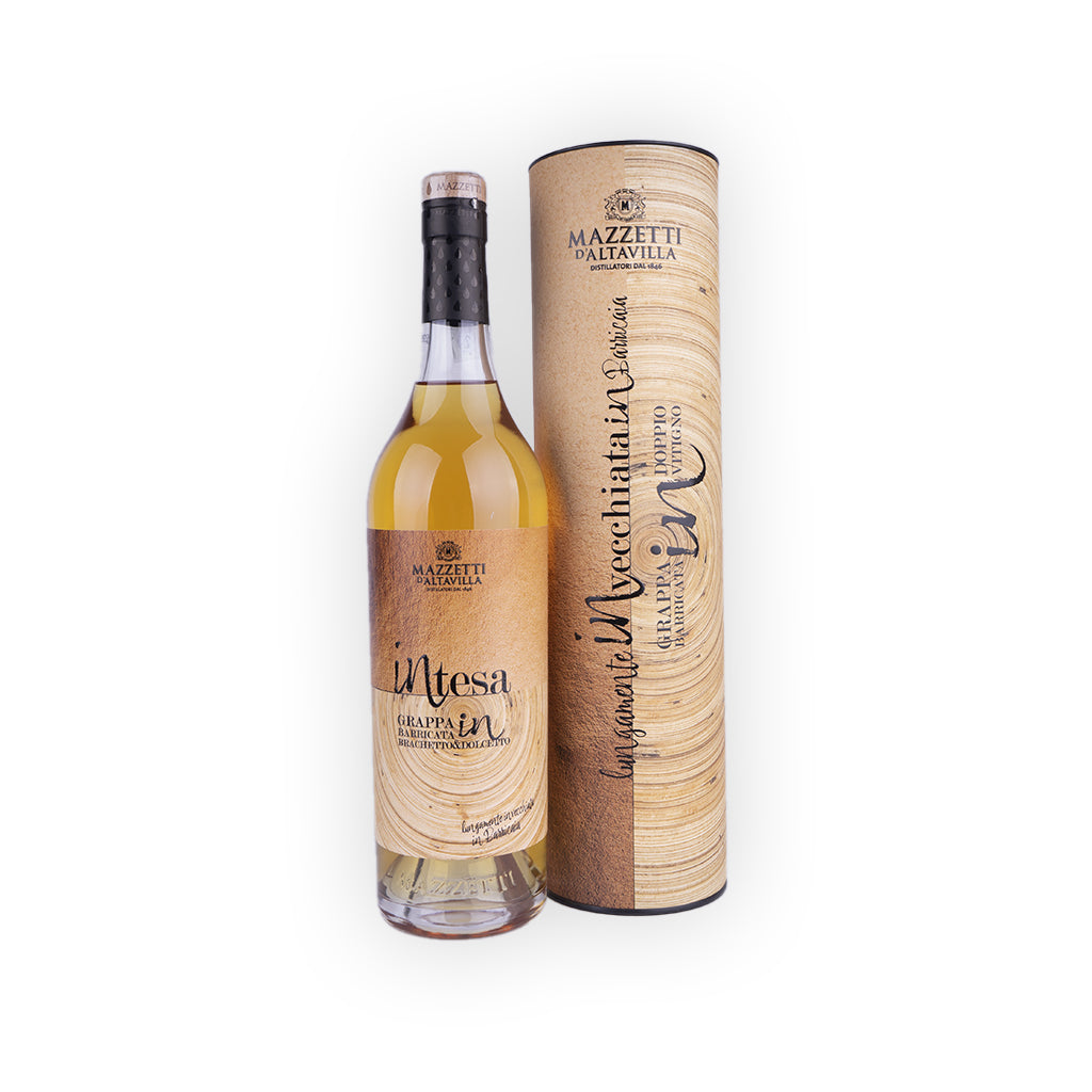 Grappa Mazzetti Barricata Brachetto e Dolcetto