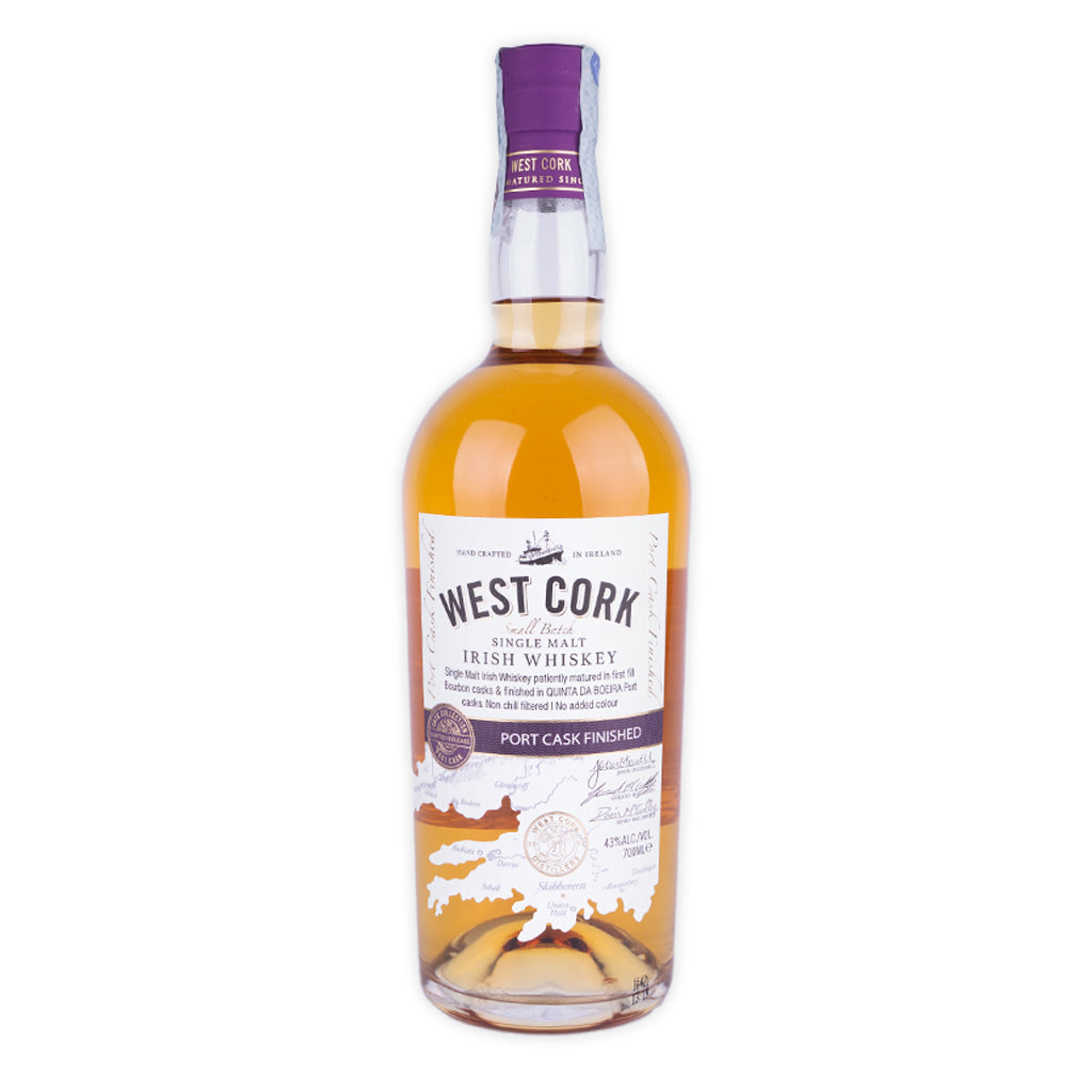 Whiskey West Cork Port Cask Finished
