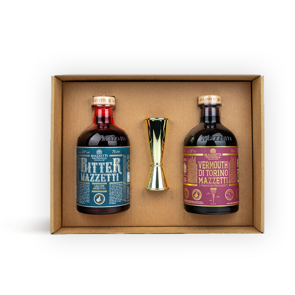 Americano Kit - Vermouth, Bitter Mazzetti & Jigger
