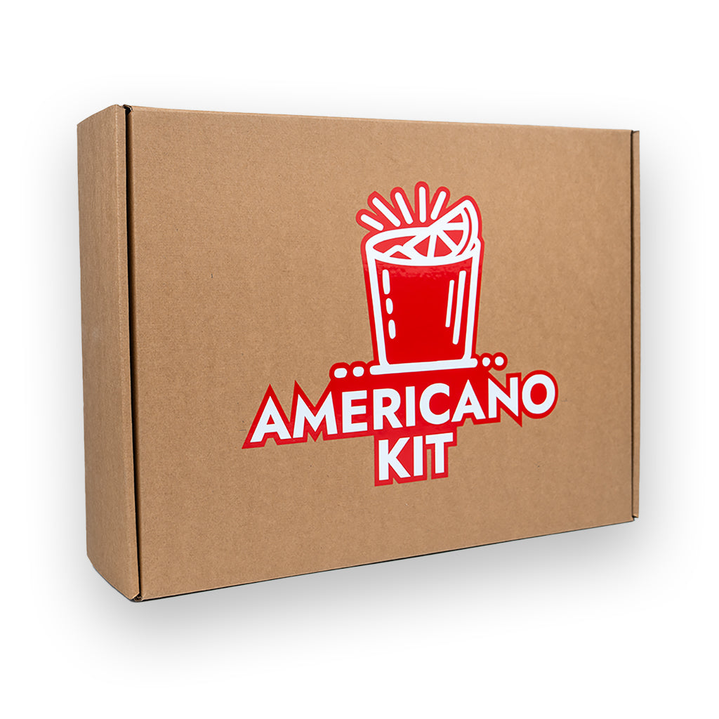 Americano Kit - Vermouth, Bitter Mazzetti & Bicchieri