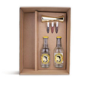 Gin Kit - Tonica, Jigger & Botaniche "High"