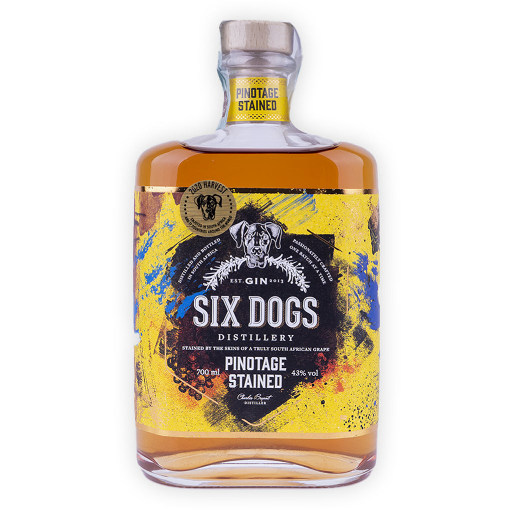 Gin Six Dogs Pinotage Stained