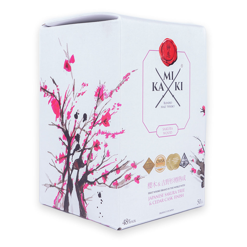 Whisky Kamiki Blended Sakura Wood
