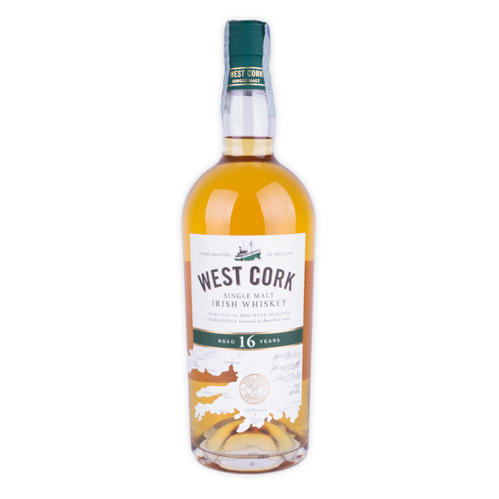 Whiskey West Cork 16 Y.O. Bourbon Cask