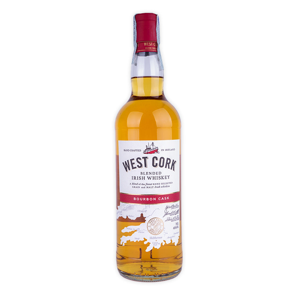 Whiskey West Cork Bourbon Cask Blended